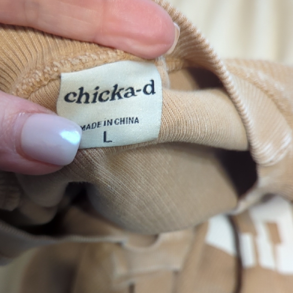 Texas Tan Ribbed Sweatshirt - Picture 2 of 3